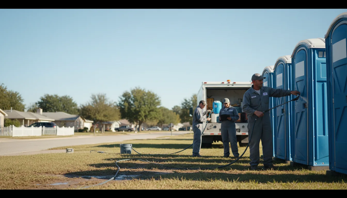 Long-Term Portable Toilet Rental in Casselton, ND near me